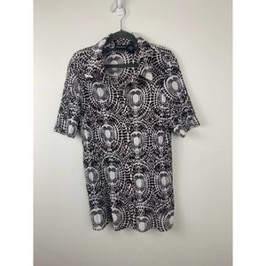 Maggie Barnes blouse short sleeves size 0X 14/16W